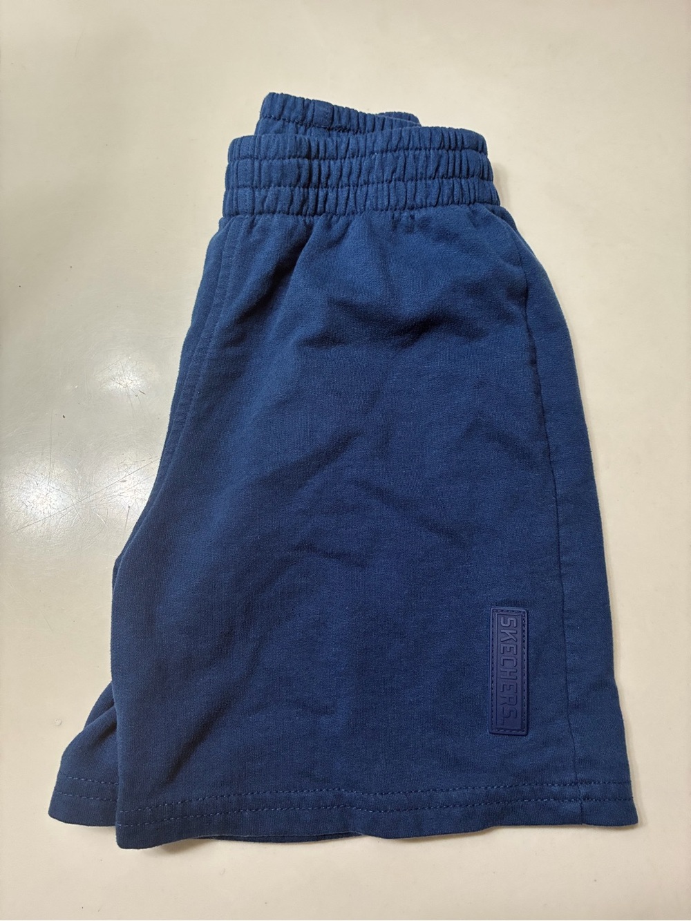 Skechers Boys Deep Blue Elastic-Waist Shorts